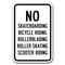 Signmission Safety Sign, 12 in Height, Aluminum, 18 in Length, No Skateboarding - NS2 A-1218 No Skateboarding - NS2 - alternate 1